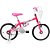 Bicicleta Aro 16 Monny C/Cesta Pink Track Bikes - Imagem 1