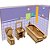 Brinquedo Pedagógico Madeira Moveis E Ambientes 3D-Banheiro Aquarela Brinquedos - Imagem 3