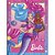 Caderno Brochura 1/4 Capa Dura Barbie Mermaid Power 80Fls. Foroni - Imagem 9