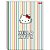 Caderno Brochurao Capa Dura Hello Kitty 80Fls. Jandaia - Imagem 8