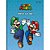 Caderno Brochurao Capa Dura Super Mario Bros 80Fls. Foroni - Imagem 4