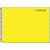 Caderno Desenho Milimetrado Amarelo Liso 48F Univ. Espiral Tamoio - Imagem 3