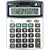 Calculadora De Bolso 8Digitos Bateria/Solar Prata Hoopson - Imagem 1