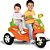 Veiculo Para Bebe Moto Duo 2Em1 C/Luz/Som/Capace Calesita - Imagem 1