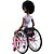 Barbie Fashion Boneca Cadeira De Rodas Rosa Mattel - Imagem 5