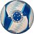 Bola De Futebol Cruzeiro N.5 Az/Br Futebol E Magia - Imagem 3