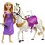 Boneca Disney Rapunzel+Cavalo Maximus Mattel - Imagem 7