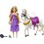 Boneca Disney Rapunzel+Cavalo Maximus Mattel - Imagem 2