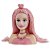 Boneca Barbie Styling Head Salmao Pupee Brinquedos - Imagem 1