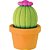 Borracha Decorada Cactus 28X39Mm (S) Tilibra - Imagem 3