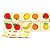 Domino Frutas Em Madeira 28Pcs Toy Mix - Imagem 3