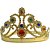 Fantasia Acessorio Coroa Princesa Luxo 60X12Cm Make+ - Imagem 1