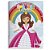 Livro Infantil Colorir Princesas 8Pgs. Pauta Branca - Imagem 1