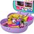 Polly Pocket Micro Playset Gato Restaurante Sushi Mattel - Imagem 4
