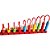 Contador Abaco 10 Colunas Em Madeira Toy Mix - Imagem 2