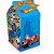 Embalagem para doces Hot wheels cx.milk 6,5x6,5x13c Pct.c/08 109096 Festcolor - Imagem 1