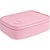 Estojo tecido Box happy gd rosa Unidade 348635 Tilibra - Imagem 1
