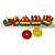 Brinquedo pedagogico madeira Encaixe formas/cores 5col/20pc Unidade 336.36.99 Toy mix - Imagem 3