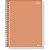 Caderno 10x1 capa dura Neutro pessego pastel 200f Pct.c/04 2240 Tamoio - Imagem 1