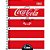 Caderno espiral 1/4 capa dura Coca cola connect 80fls Pct.c/04 351504 Tilibra - Imagem 2