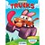 Livro infantil colorir Monster trucks 8pg 4 titulos Pct.c/08 33198 Bicho esperto - Imagem 5