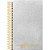 Caderneta espiral capa dura Glimmer esperal 80f Pct.c/10 10403 Sd inovacoes - Imagem 2