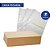 Envelope plastico Oficio 4furos medio 0,10mm Cx.c/600 062017 Polibras - Imagem 1