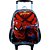 Mochila infantil com rodinha Spider-man x2 Unidade 11660 Xeryus - Imagem 1