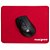 Mouse pad Tecido vermelho 22x18cm Unidade 603564 Maxprint - Imagem 3