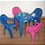 Mesinha/cadeira Mesa infantil decorada azul Unidade 1020301002 Antares - Imagem 5