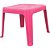 Mesinha/cadeira Mesa infantil decorada rosa Unidade 1020301001 Antares - Imagem 1