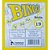 Bloco para bingo Amarelo 120x108mm 100f jornal Pct.c/15 6035 Tamoio - Imagem 1