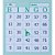 Bloco para bingo Verde 120x108mm 100f jornal Pct.c/15 6033 Tamoio - Imagem 2