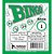 Bloco para bingo Verde 120x108mm 100f jornal Pct.c/15 6033 Tamoio - Imagem 1