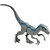 Boneco e personagem Jw velociraptor blue 30cm Unidade Hmf83 Mattel - Imagem 2