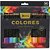 Lapis de cor redondo Norma premium 50 cores Unidade 10310024 Waleu - Imagem 1