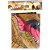 Avental escolar decorado Raptor infantil Blister Av1001 Brw - Imagem 2