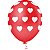 Balão Decorado N.010 Coração Big Vm C/bco Riberball - Imagem 3