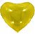 Balão Metalizado Coração Dourado 45Cm. Make+ - Imagem 2