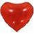 Balão Metalizado Coração Vermelho 45Cm. Make+ - Imagem 1
