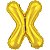 Balão Metalizado Letra X Dourado 40Cm Make+ - Imagem 3
