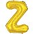 Balão Metalizado Letra Z Dourado 40Cm Make+ - Imagem 6
