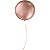 Balão Metalizado N.05 Redondo Rose Gold São Roque - Imagem 6