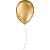 Balão Metalizado N.090 Dourado São Roque - Imagem 1