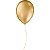 Balão Metalizado N.090 Dourado São Roque - Imagem 2