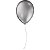 Balão Metalizado N.090 Prata São Roque - Imagem 1