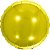 Balão Metalizado Redondo Dourado 45Cm. Make+ - Imagem 2