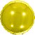 Balão Metalizado Redondo Dourado 45Cm. Make+ - Imagem 1