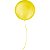 Balão Para Decoração Redondo N.05 Amarelo Citrino São Roque - Imagem 4