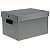 Caixa Organizadora Prontobox Prata 560X365X300 Xg Polycart - Imagem 1